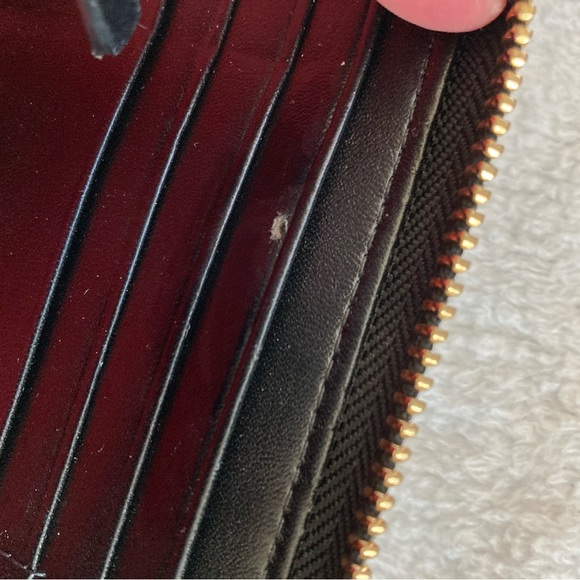 Kate Spade Purse and Matching Wallet Black/White Plaid - Picture 12 of 12